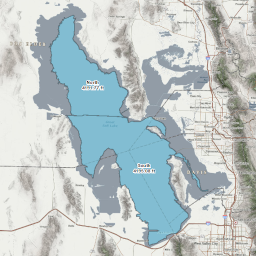 UtahGreatSaltLakeWaterLevel2016